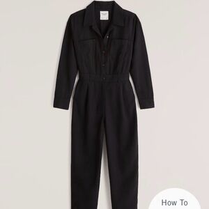 Abercrombie & Fitch Classic Black Jumpsuit - S P